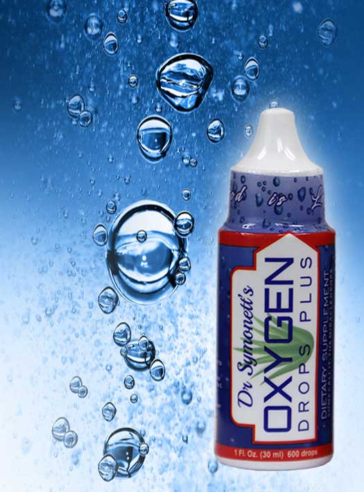 Bottle of Oxygen Drops Plus