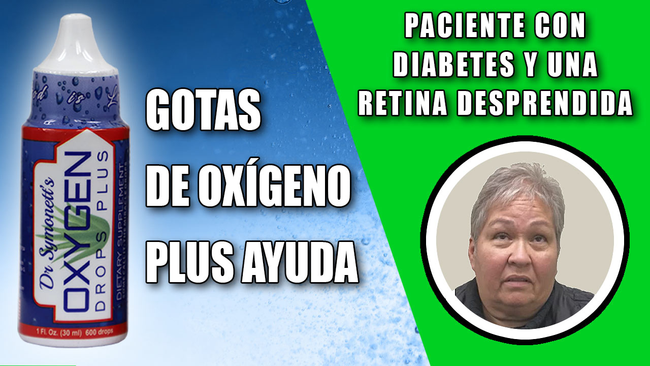 El Dr. habla sobre que el paciente tenía desprendimiento de retina y cataratas